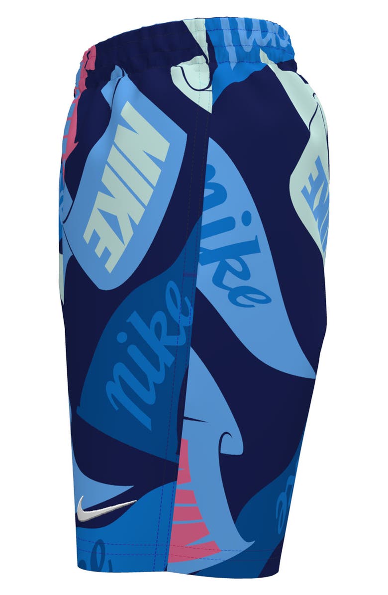 Nike Kids' 7-Inch Volley Swim Trunks, Alternate, color, 