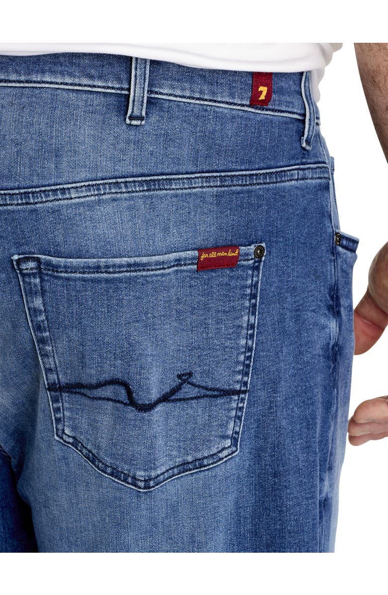 7 For All Mankind Big & Tall Berna Athletic-Fit Jeans, Alternate, color, Med Wash