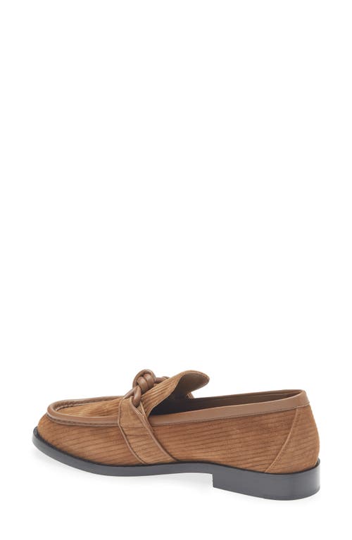 Bottega Veneta Astaire Knot Bit Loafer In Brown
