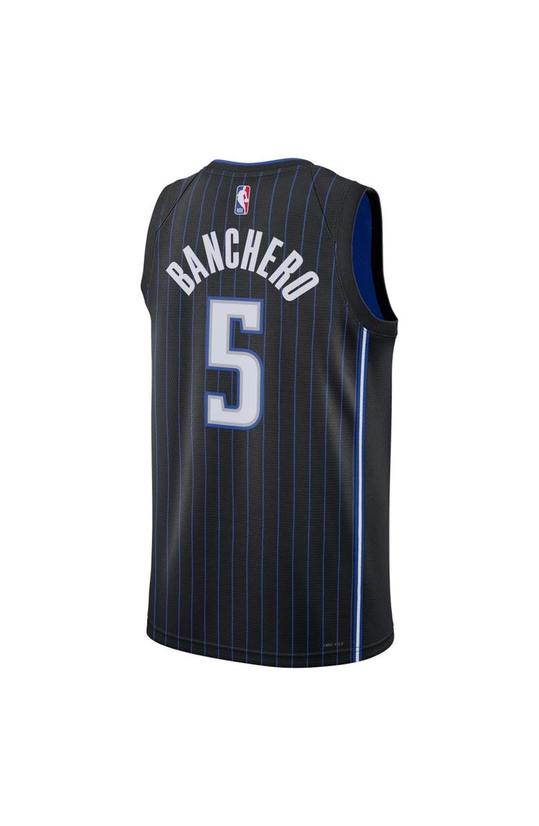 Nike Unisex Nike Paolo Banchero Black Orlando Magic 2022 NBA Draft First Round Pick Swingman Jersey - Icon Edition, Alternate, color, Navy