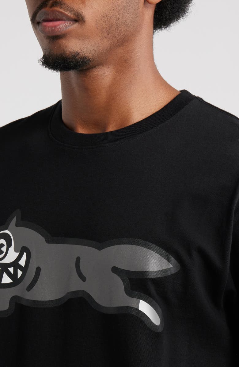 ICECREAM Running Dog Graphic T-Shirt, Alternate, color, Black
