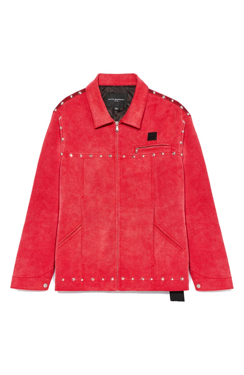 Cult of Individuality Cotton Canvas Workwear Jacket, Alternate, color, 