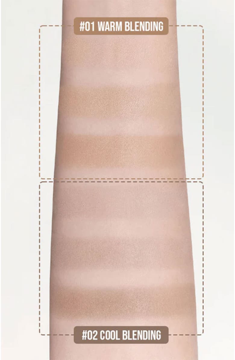 Dasique V Cut Blending Shading, Alternate, color, #01 Warm Blending