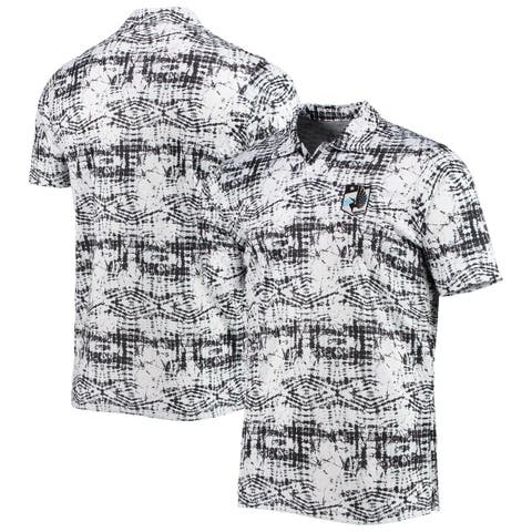 Men's Antigua Black Minnesota United FC Vivid Polo
