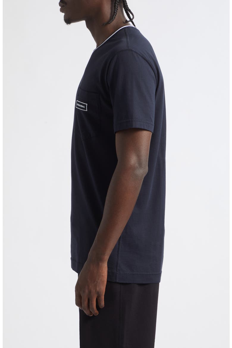 Logo Patch Pocket T-Shirt, Alternate, color, BLU SCURISSIMO 1
