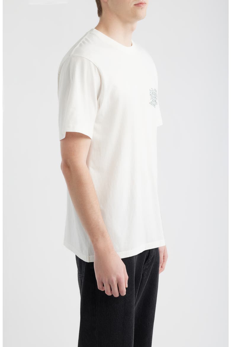 Liquid Trips Arch Cotton Graphic T-Shirt, Alternate, color, BONE