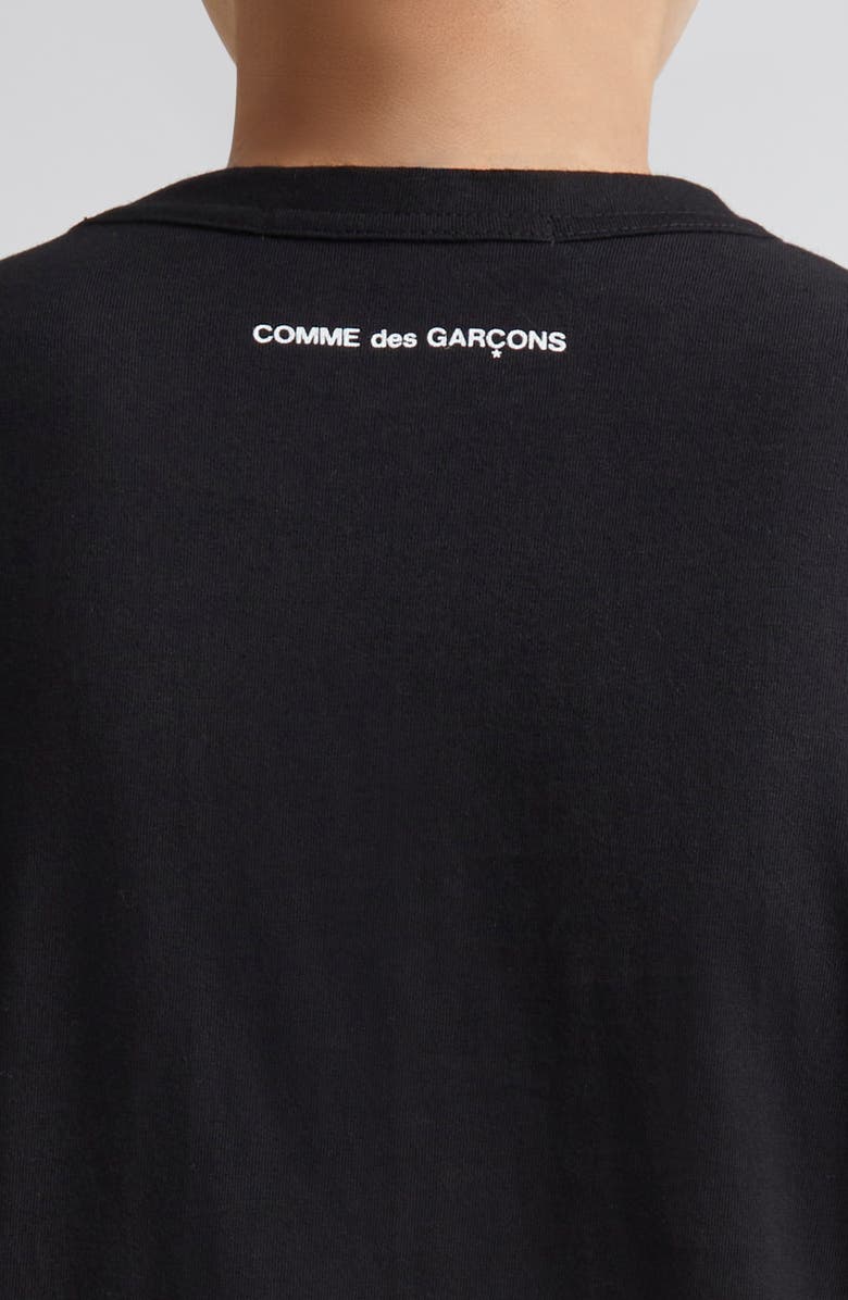 Comme des Garçons Back Logo Cotton Jersey T-Shirt, Alternate, color, 