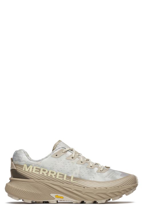 Merrell Agility Peak 5 Trail Sneaker In Neutral