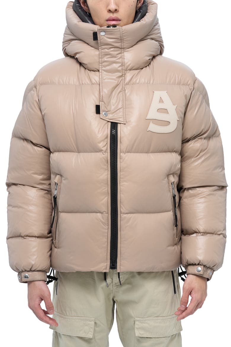 Kudu Gen Double Hood Puffer Jacket 2.0, Alternate, color, Beige