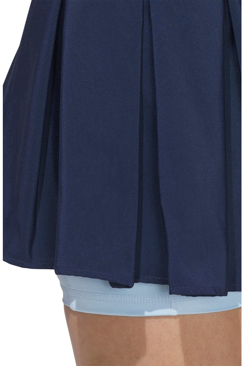 Pleated Miniskirt, Alternate, color, NIGHT INDIGO