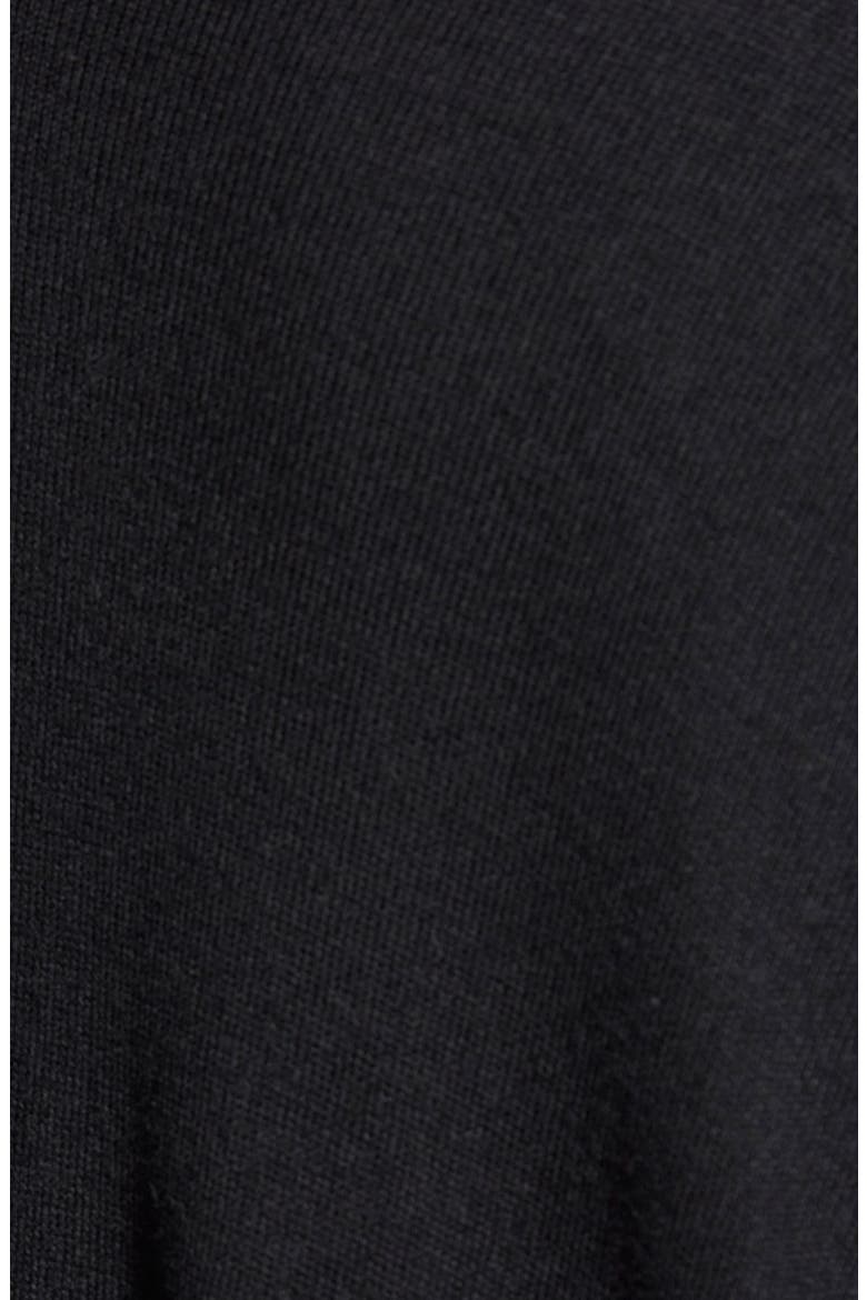 Knit Cape, Alternate, color, BLACK
