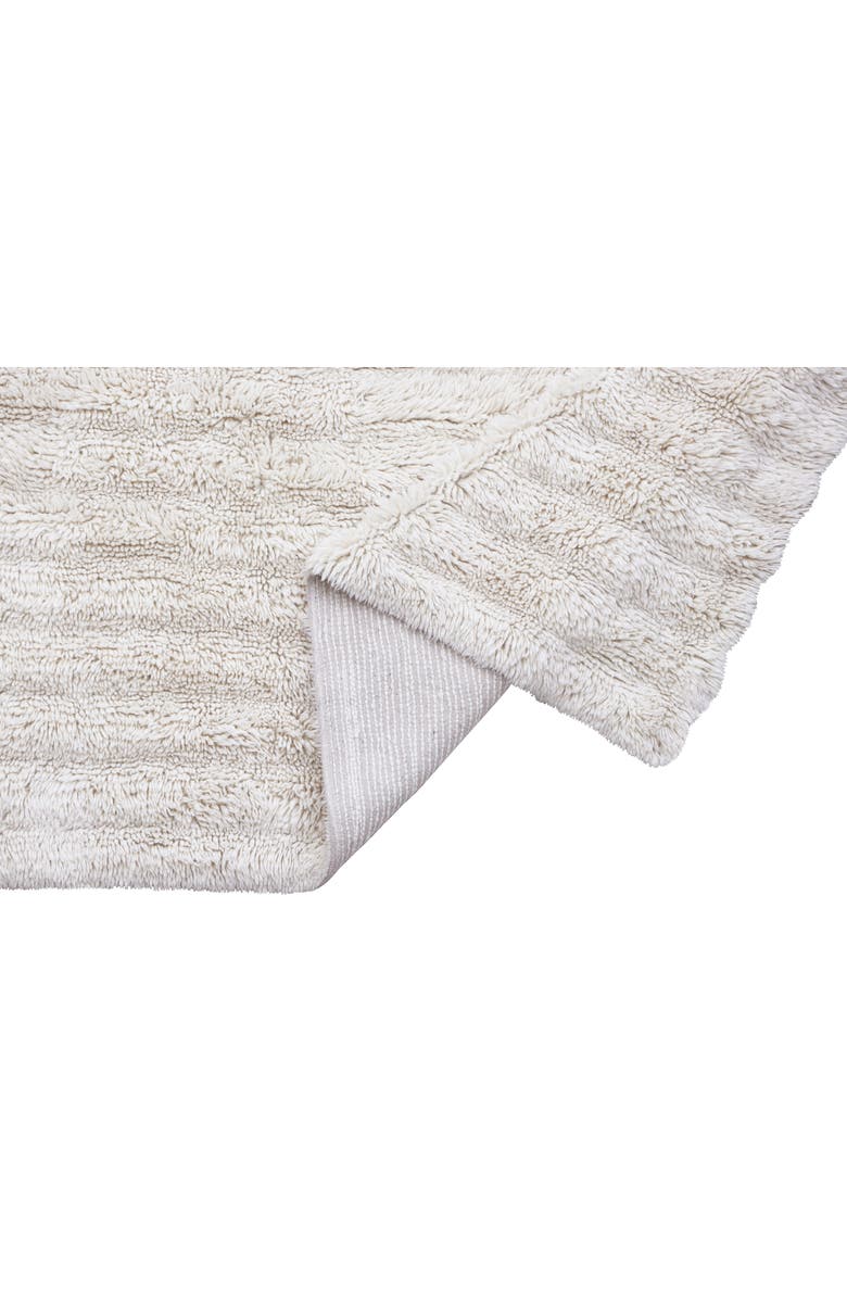 Lorena Canals Dunes Woolable Washable Wool Rug, Alternate, color, Light Grey Tones