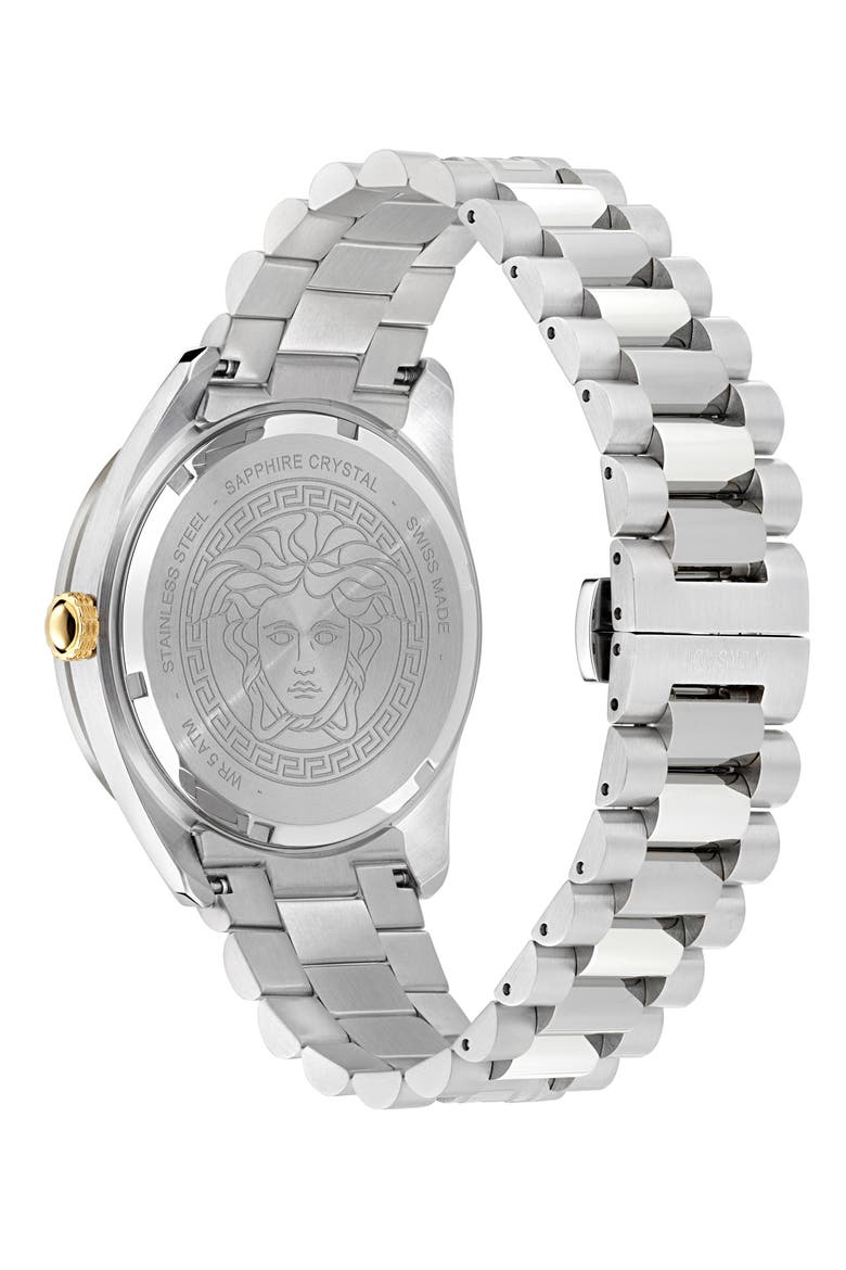 V-Dome Watch, 42mm, Alternate, color, STAINLESS STEEL