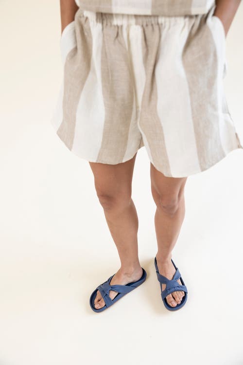 Huma Blanco Cassie Slide Sandal In Blue