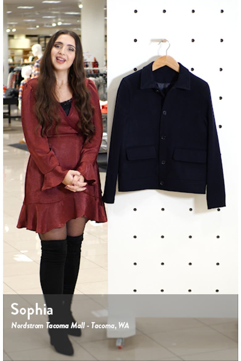 Wool & Cashmere Bomber Jacket video