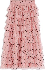 Boden Ruffle Tulle Skirt