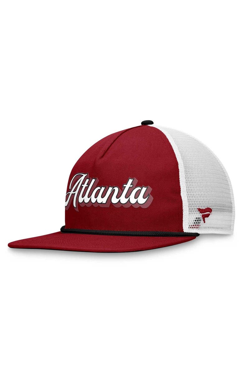 FANATICS Men's Fanatics Branded Garnet/White Atlanta United FC True Classic Golf Snapback Hat, Alternate, color, Garnet