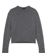 Theory Cashmere Crewneck Crop Sweater