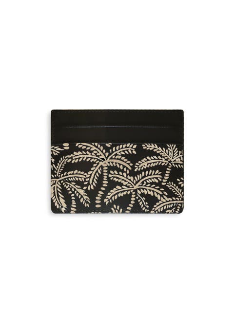 Abstract Palms Cardholder