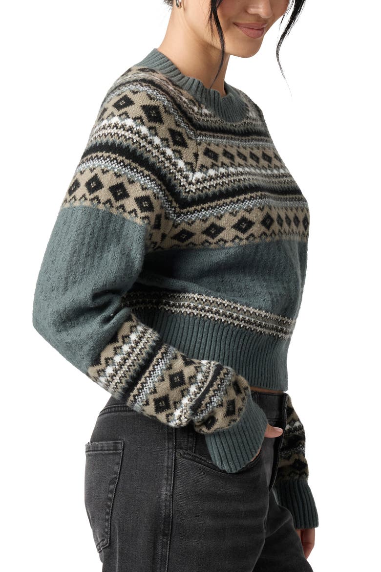 Dust Diamonds Pullover Sweater, Alternate, color, URBN CHIC COMBO