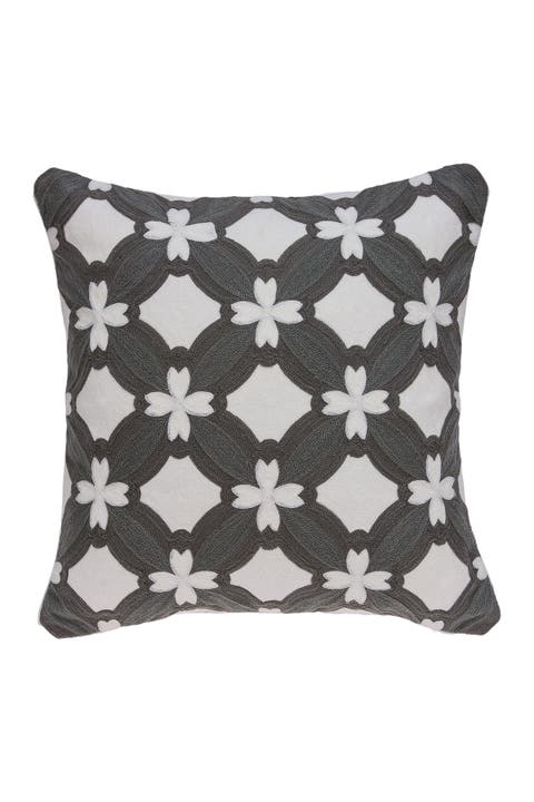 Noma Transitional Pillow - 20" x 20" - Grey