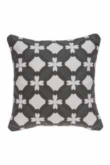 PARKLAND COLLECTION Noma Transitional Pillow - 20" x 20" - Grey