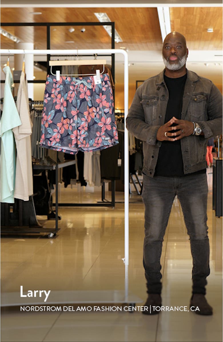 Oh Buoy 2N1 7-Inch Volley Swim Shorts, sales video thumbnail