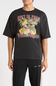 Palm Angels Logo Graphic T-Shirt