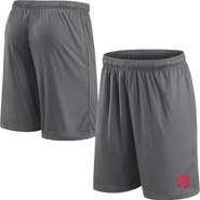 FANATICS Men's Fanatics Branded Gray Toronto Raptors Shorts
