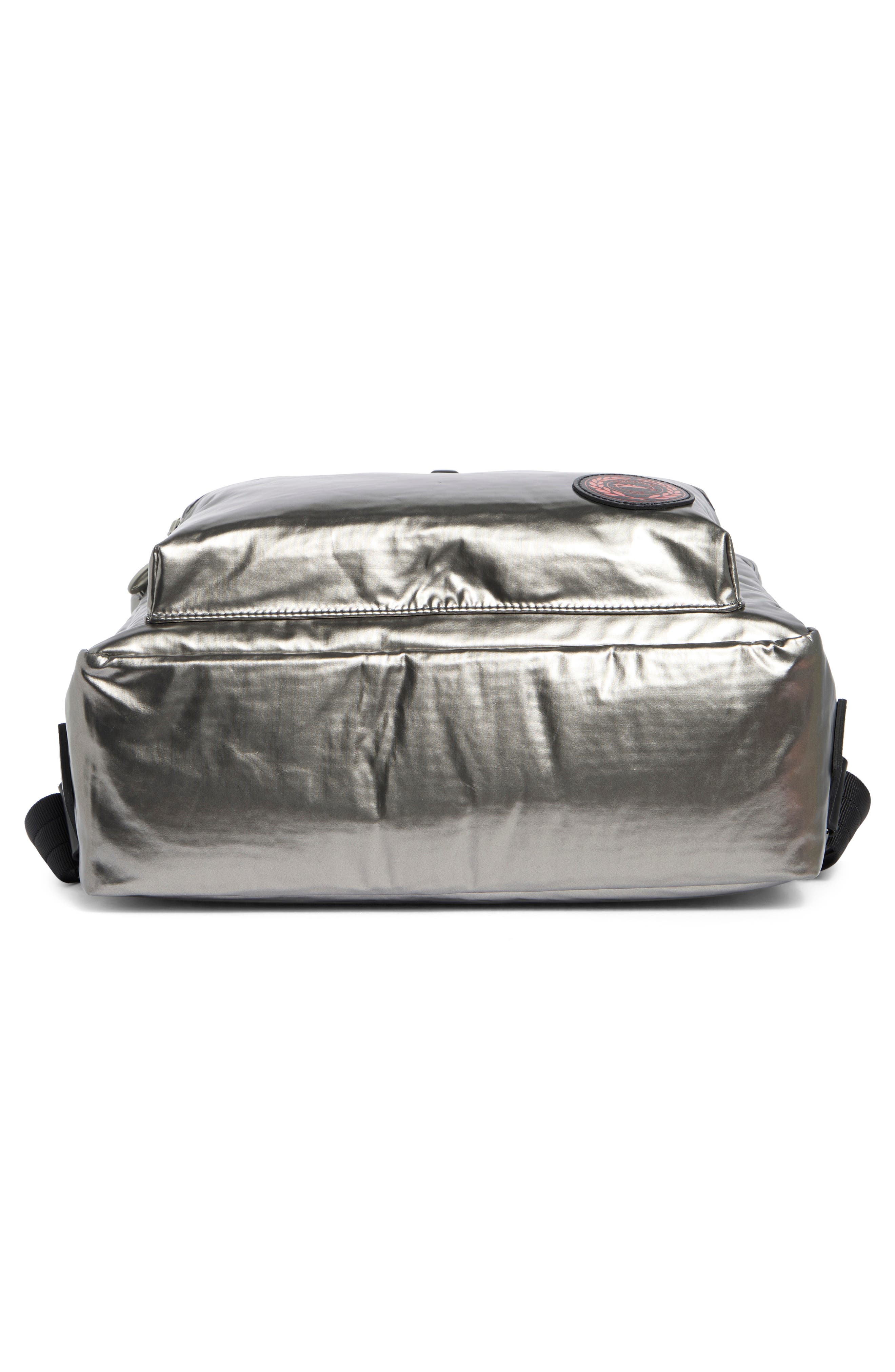 Longchamp Astro Backpack, Alternate, color, Silver