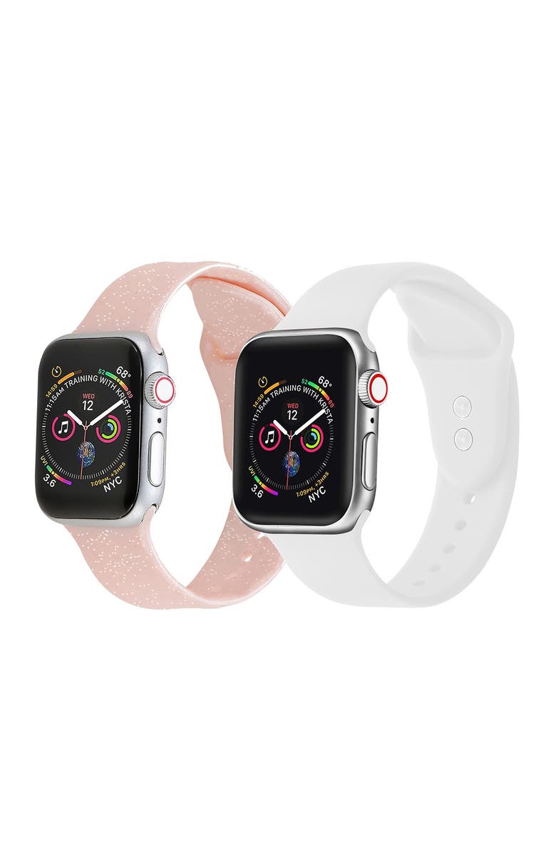 Posh Tech Assorted 2-Pack Apple Watch<sup>®</sup> Watchbands, Main, color, 