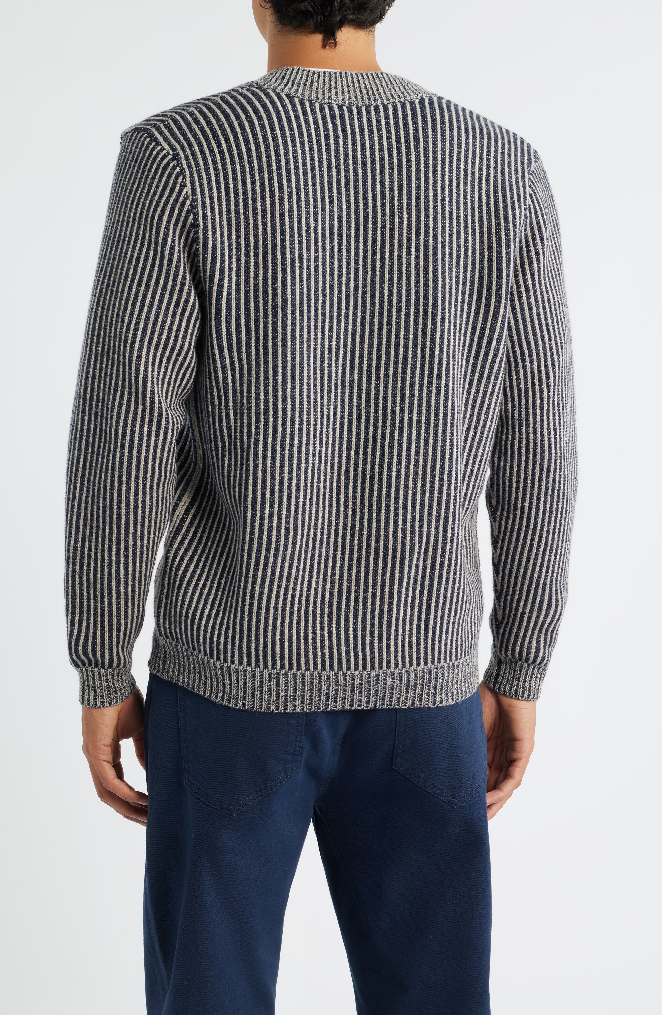 Vale Merino Wool V-Neck Cardigan - image 4