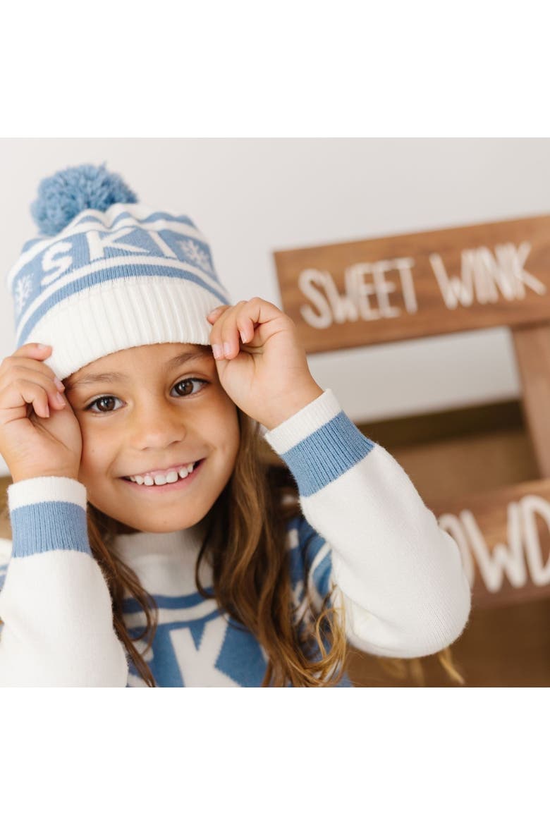 Ski Beanie (little Kid & Big Kid), Alternate, color, Cream