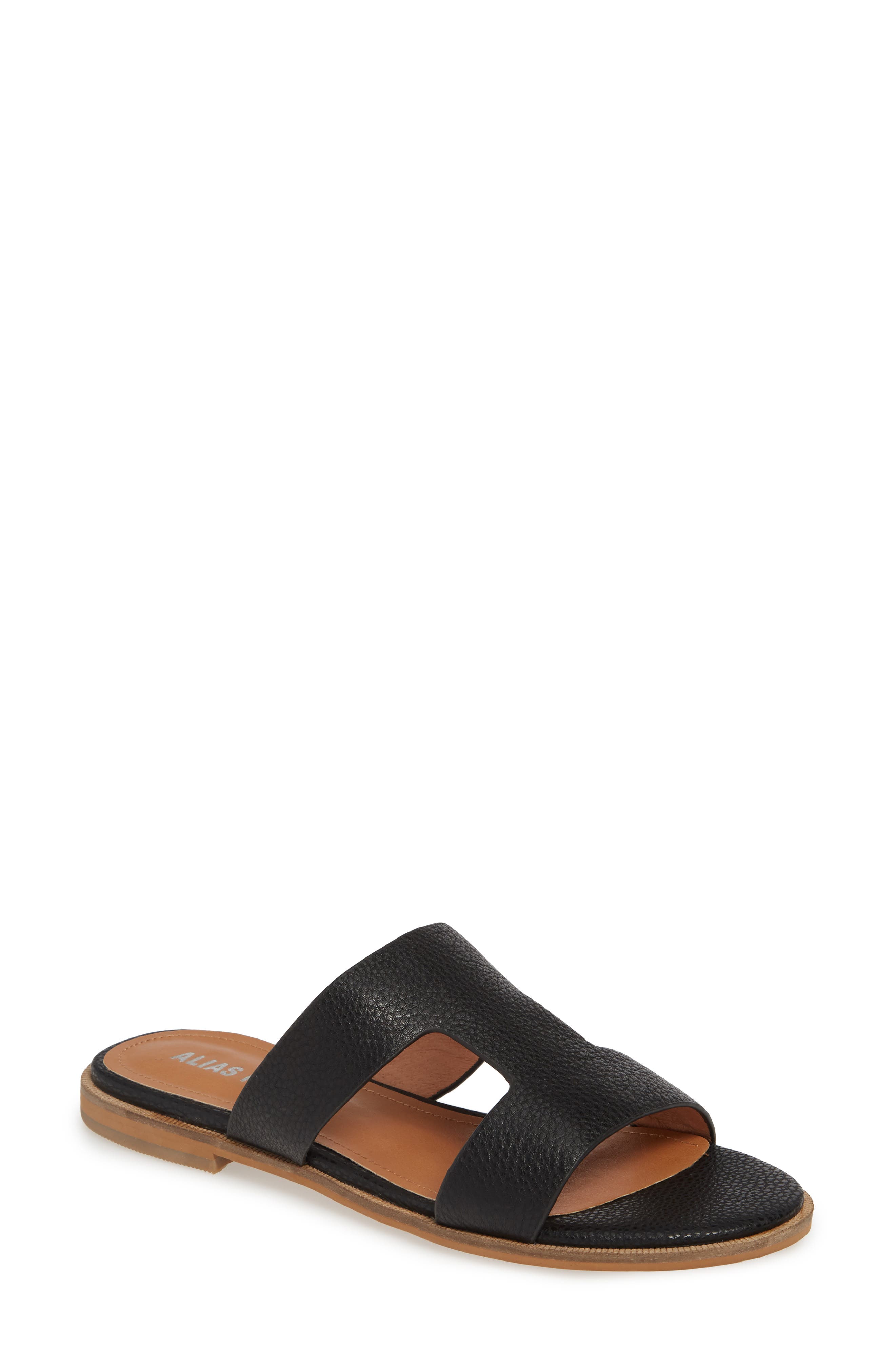 Alias Mae Thaia Cutout Slide Sandal, Main, color, 