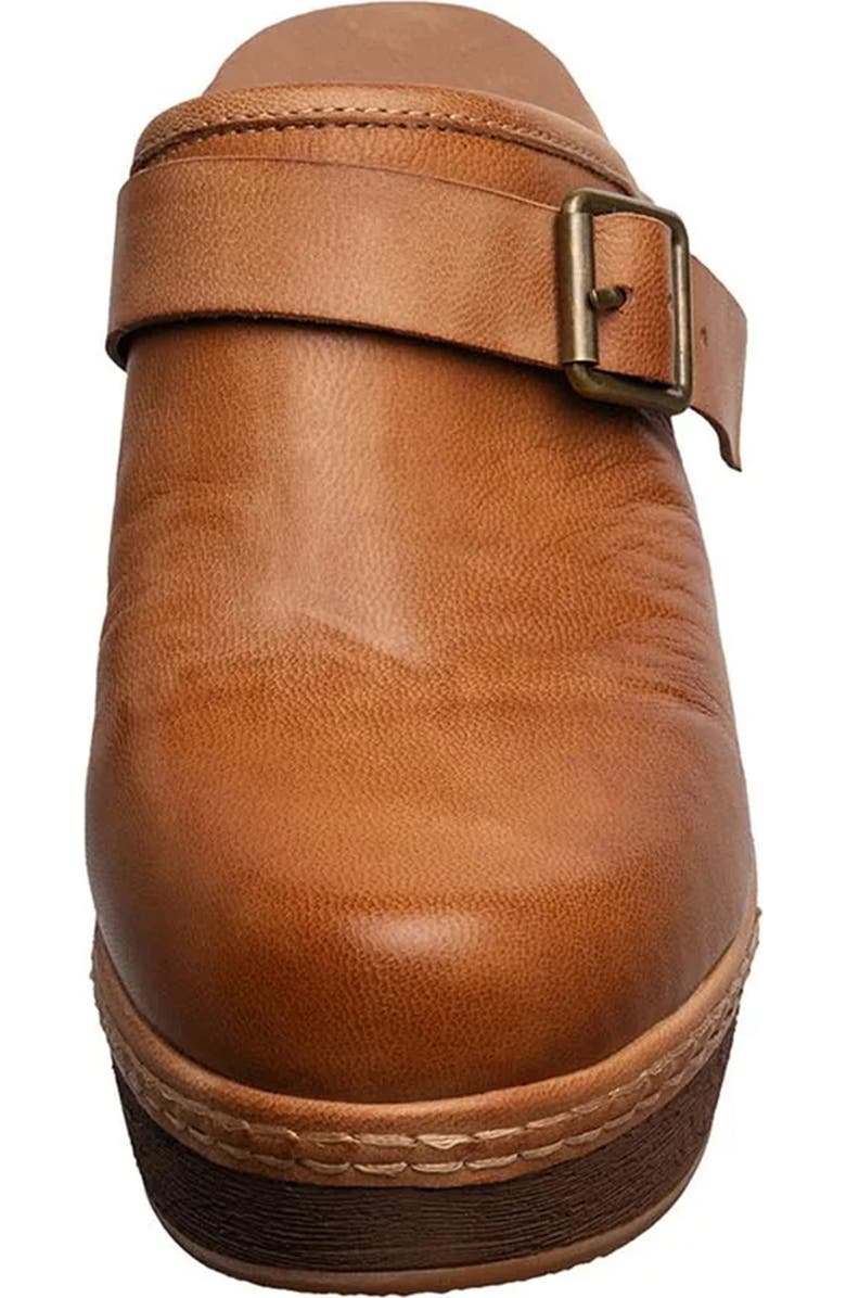 ANTELOPE Sabella Buckle Leather Mule, Alternate, color, Taupe