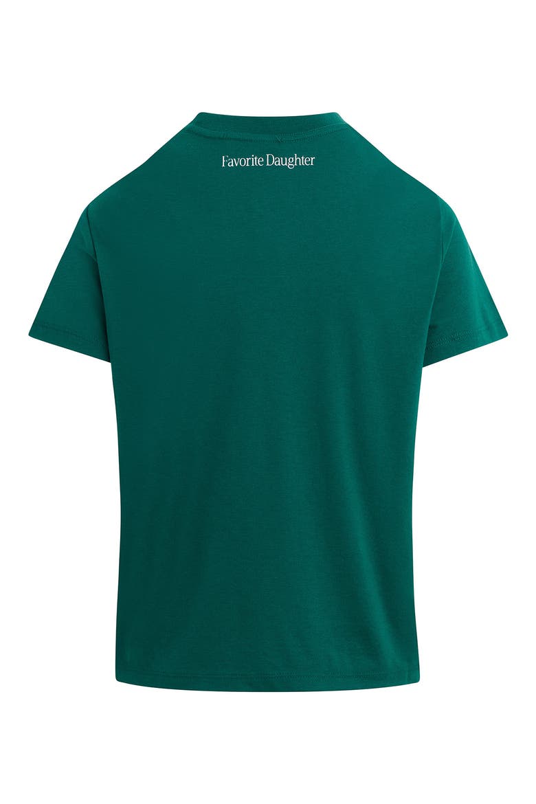 The Favorite Aunt T-Shirt, Alternate, color, RAINFOREST/ WHITE