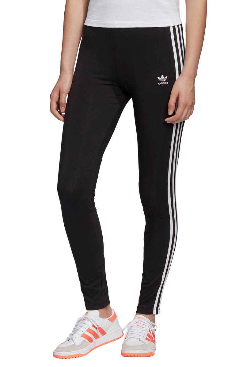 adidas Originals 3-Stripes Tights, Main, color,