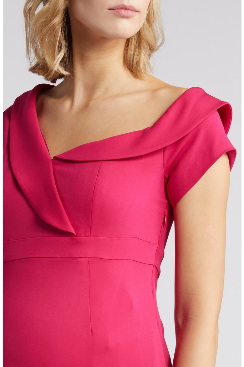 Lauren Off Shoulder Dress, Alternate, color, PINK