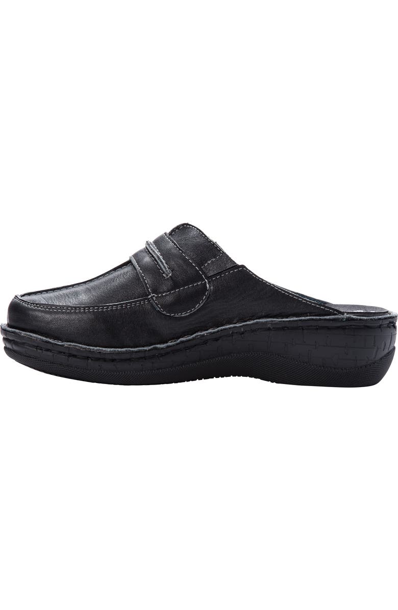 Propét Jana Clog, Alternate, color, Black Leather