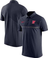 Nike Men's Nike Navy Ole Miss Rebels Coaches Performance Polo