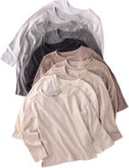 BUTTERBLU Kids' London 5-Pack Assorted Organic Cotton T-Shirts