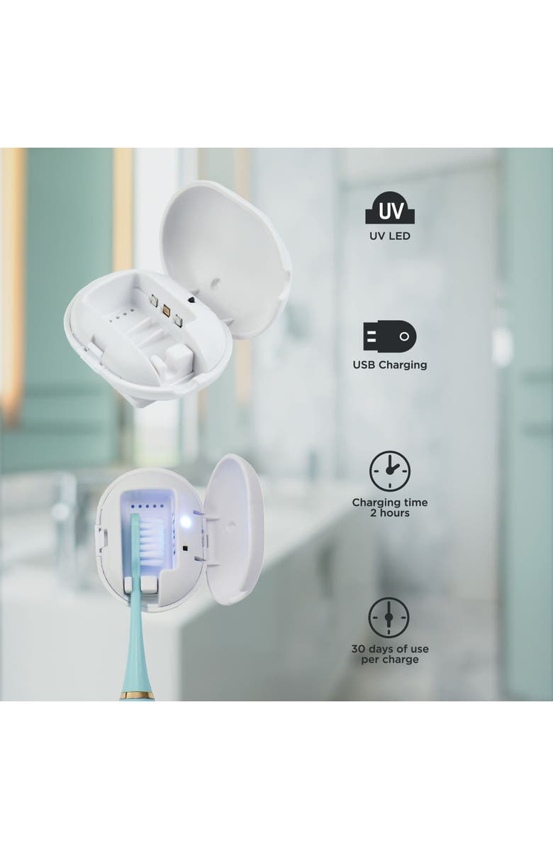 PURSONIC UV Toothbrush Sanitizer & Portable Toothbrush Sterilizer Bundle - Dual Protection for a Cleaner Smile Anywhere, Alternate, color, White