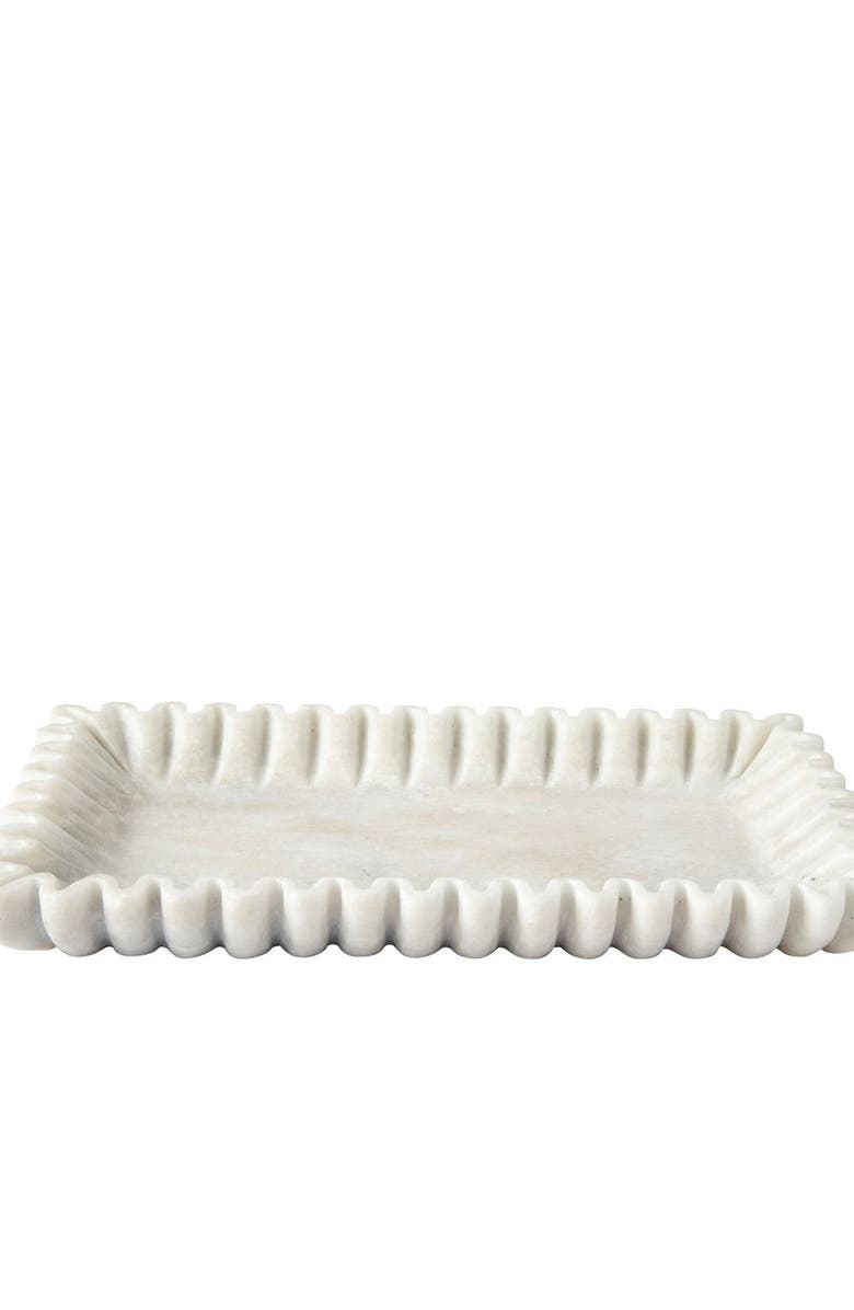 Be Home Waterloo Platter, Main, color, White