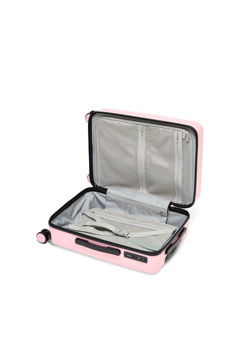 Set Wave 22 in. Wheel Hardside Carry-On Suitcase, Alternate, color, BAGG PINK HARDSIDE