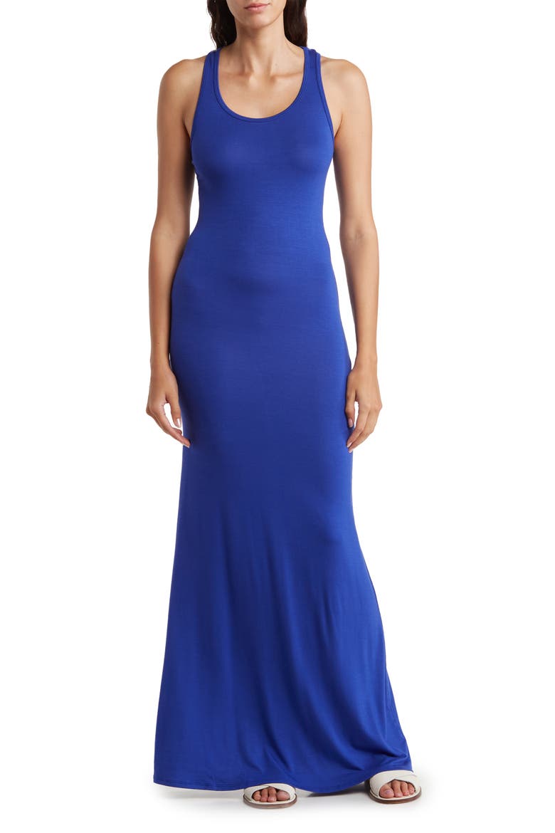 A-Line Maxi Dress, Main, color, ROYAL