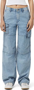 rag & bone Nora Wide Leg Cargo Jeans