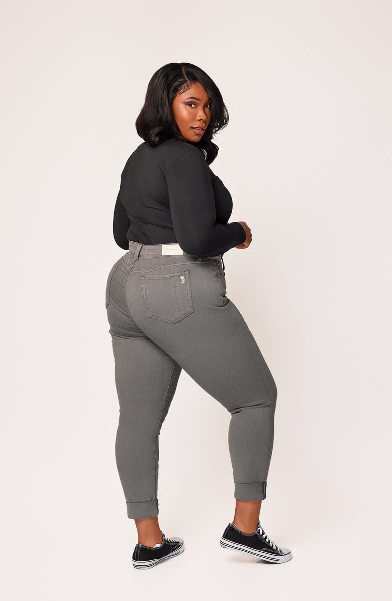 SLINK Jeans High Waist Ankle Boyfriend Jeans, Alternate, color, Andy