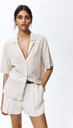 H&M Linen-blend Resort Shirt