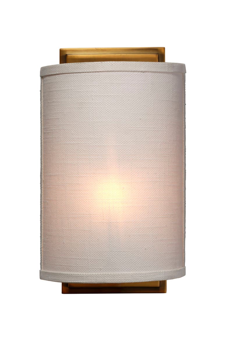 Riley Wall Sconce, Alternate, color, White