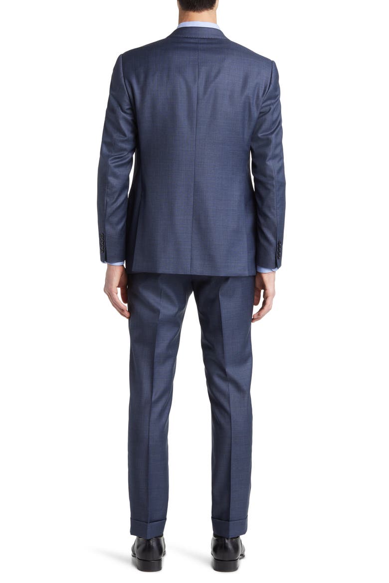 G-Line Virgin Wool Suit, Alternate, color, MARINE BLUE